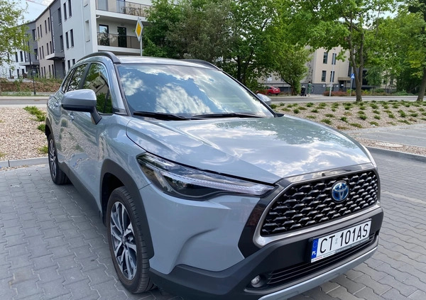 Toyota Corolla Cross cena 162000 przebieg: 7863, rok produkcji 2022 z Toruń małe 46